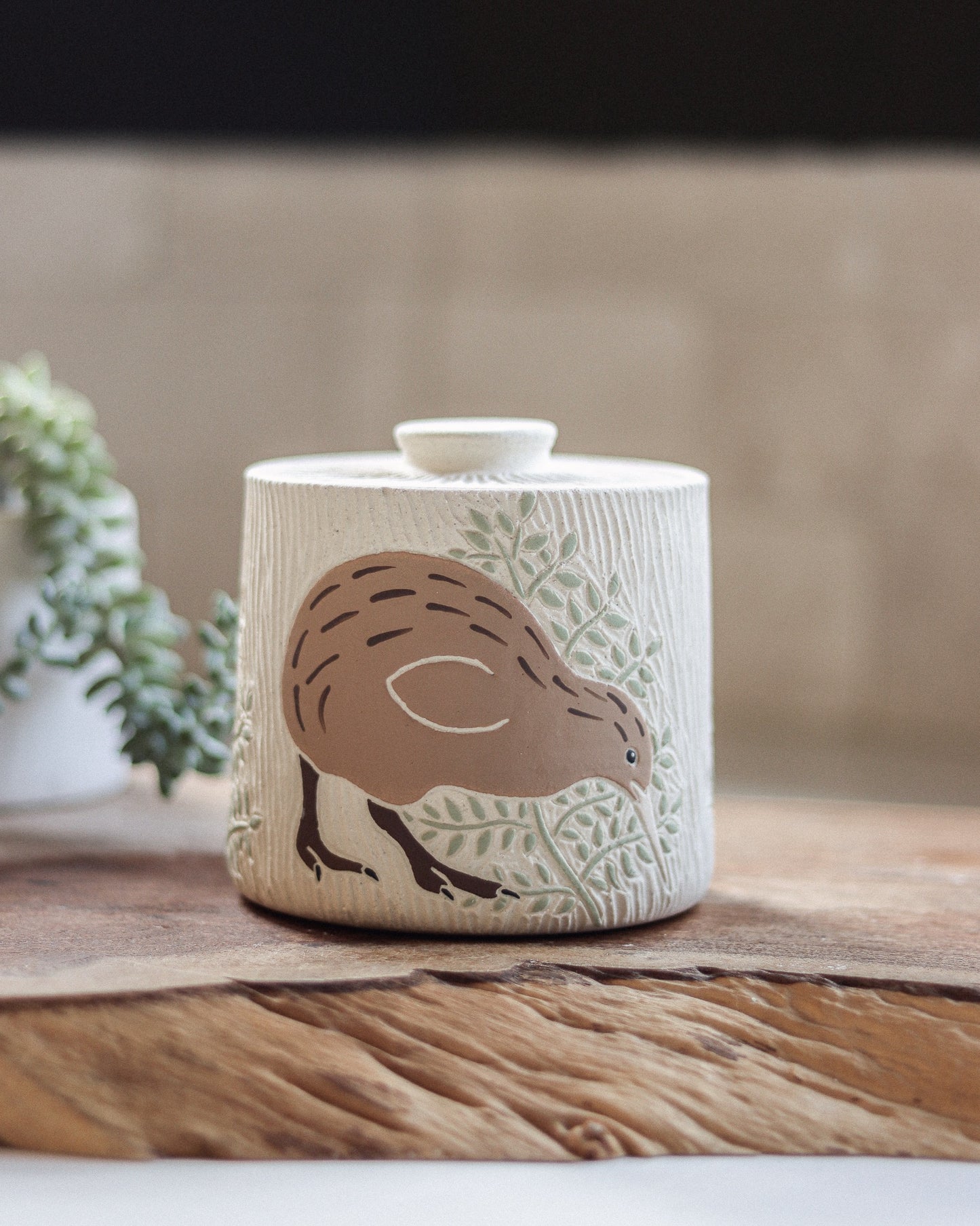 Kiwi Bird Jar