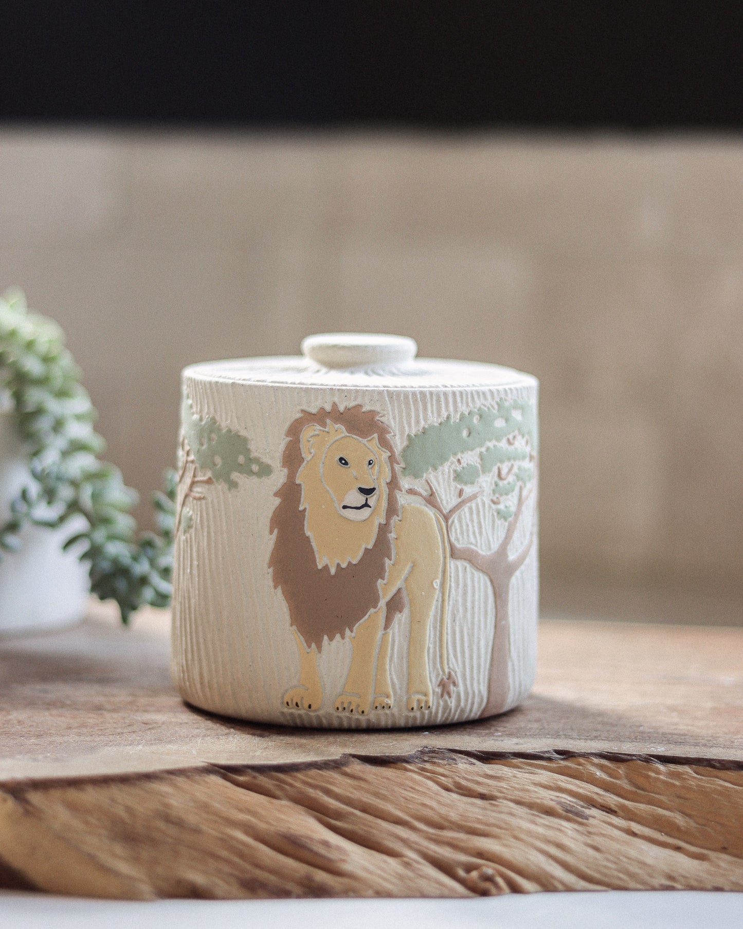 Lions Jar