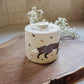 Foxes & Mushrooms Salt Jar