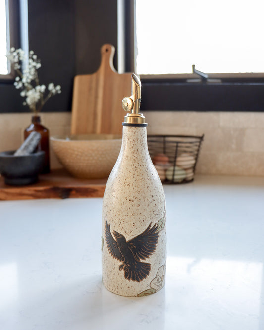 Ravens and Magnolias Oil Cruet