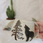 Wolves and Pine Tree Mug