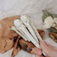 Pebble coffee stir spoons